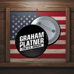 Graham Platner Logo Button