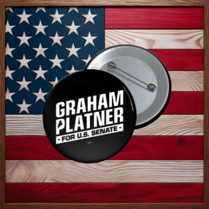 Graham Platner Logo Button