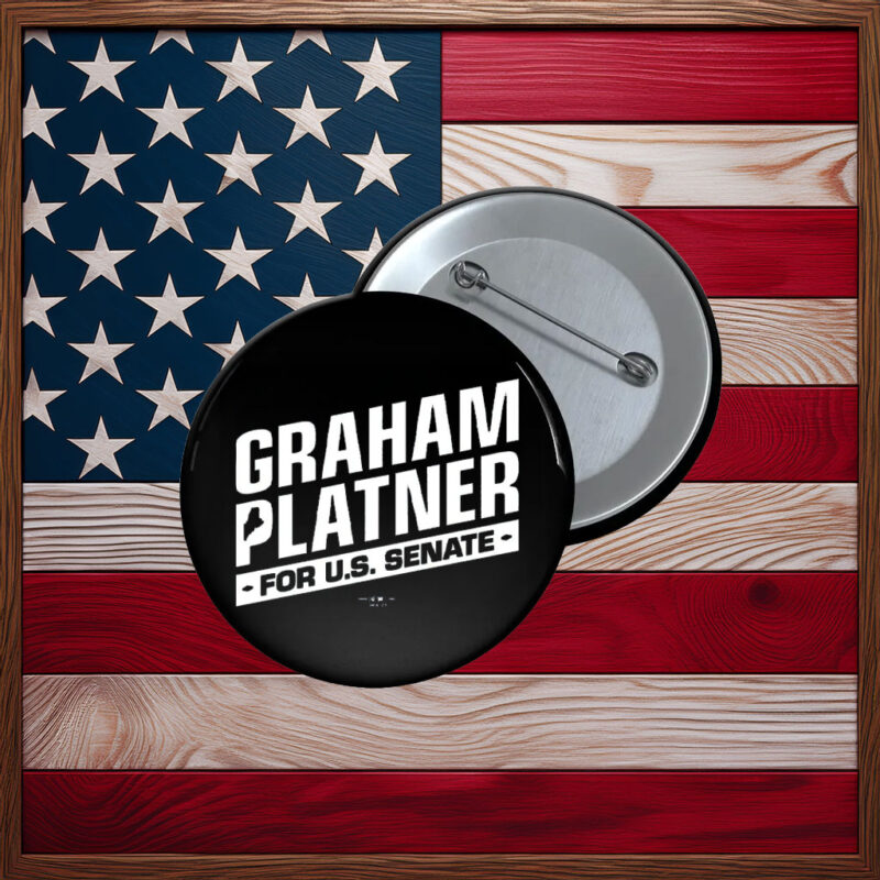 Graham Platner Logo Button