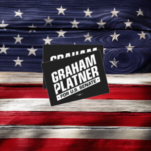 Graham Platner Logo Sticker