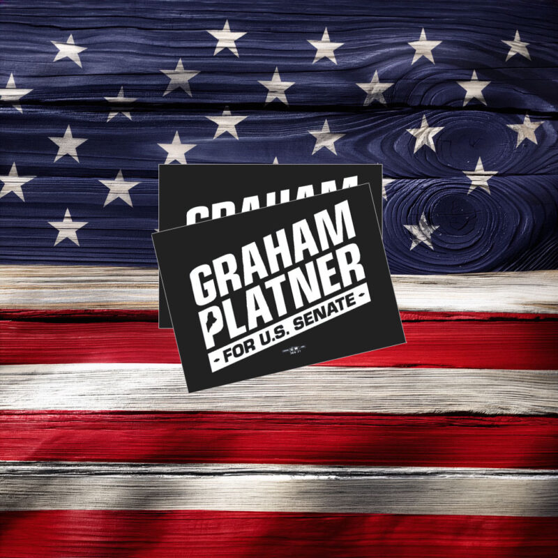 Graham Platner Logo Sticker