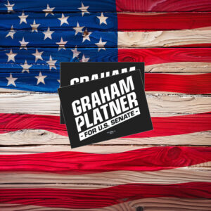 Graham Platner Logo Sticker