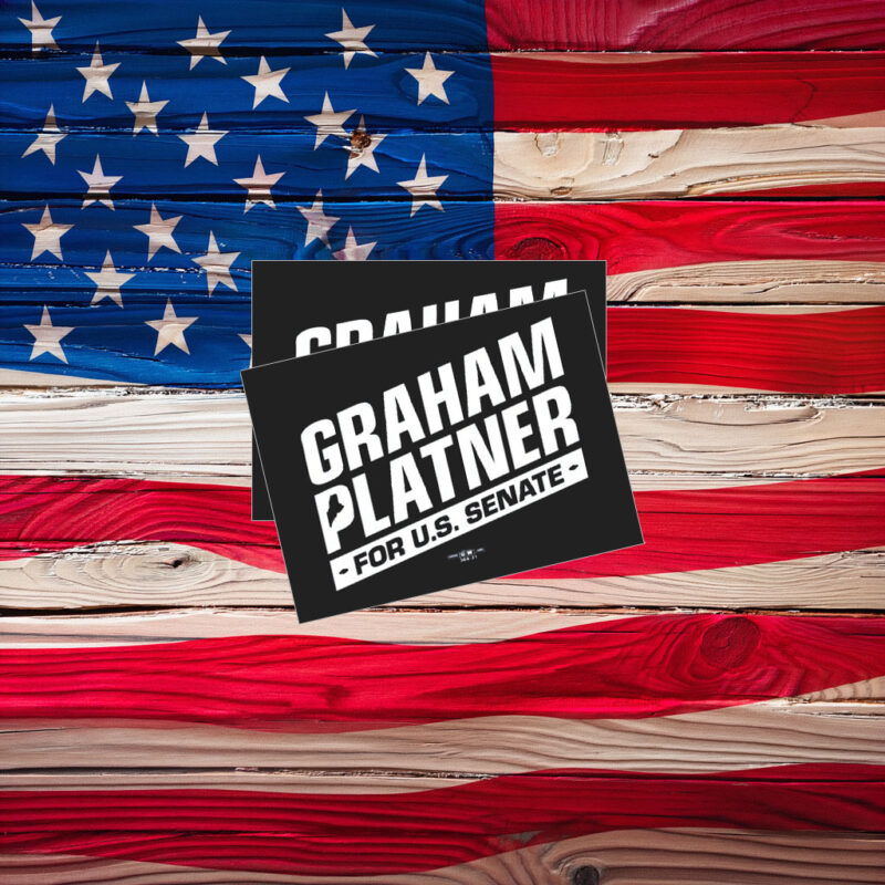 Graham Platner Logo Sticker