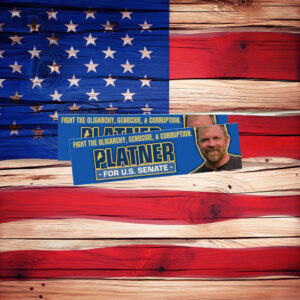 Graham Platner Senate 2026 Bumper Sticker