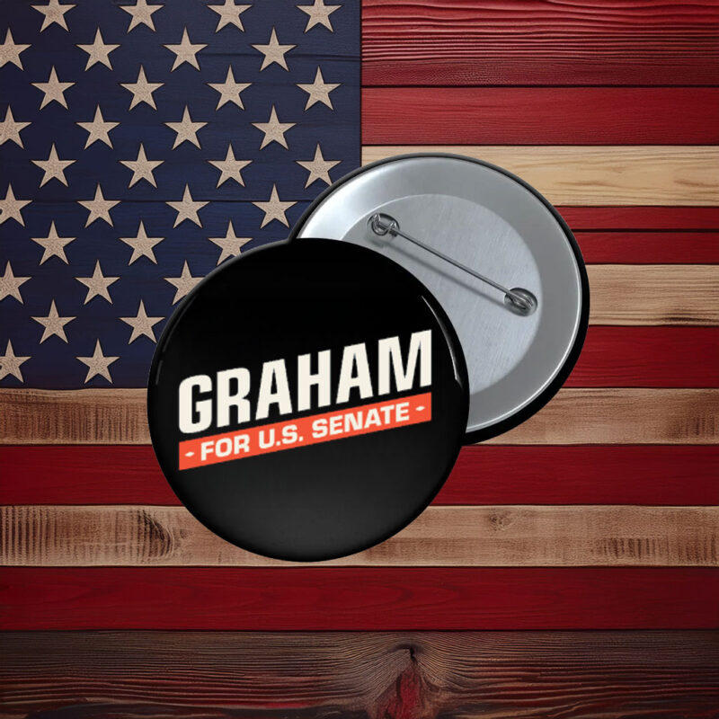 Graham Platner Senate 2026 Logo Button