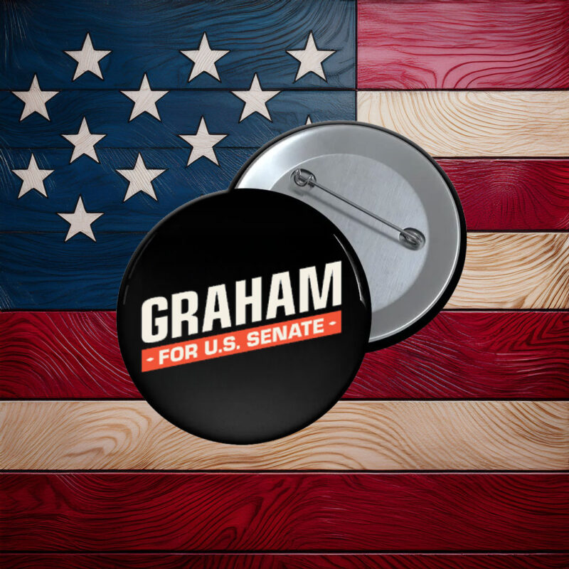Graham Platner Senate 2026 Logo Button
