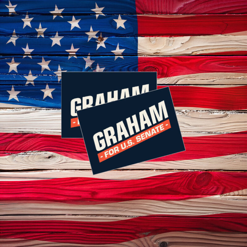 Graham Platner Senate 2026 Logo Sticker