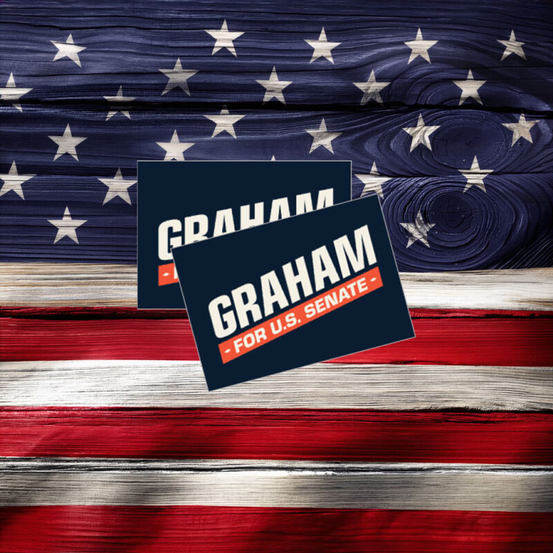 Graham Platner Senate 2026 Logo Sticker