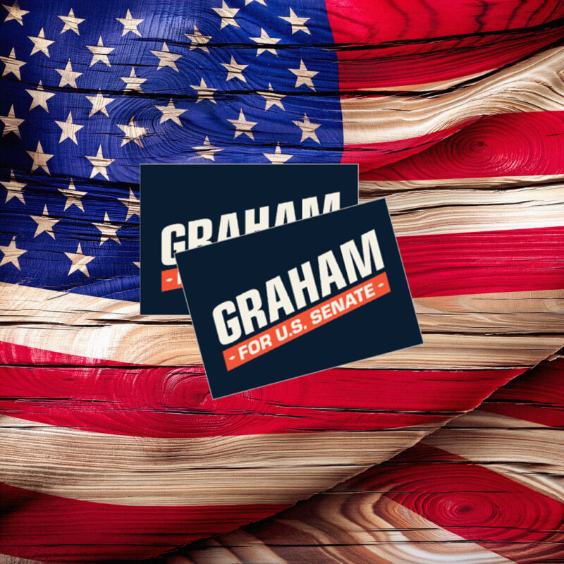 Graham Platner Senate 2026 Logo Sticker