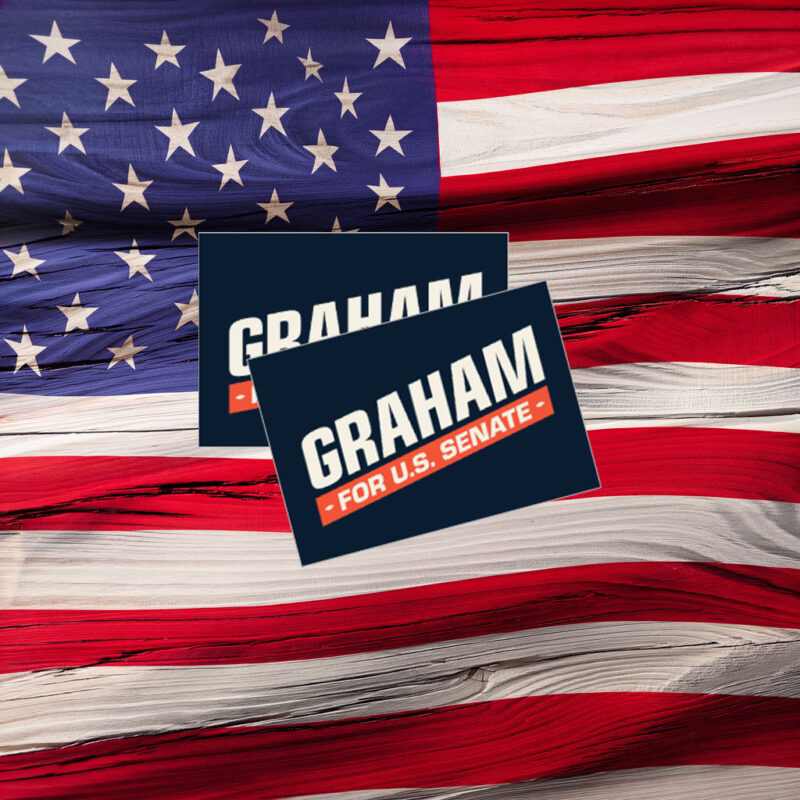 Graham Platner Senate 2026 Logo Sticker