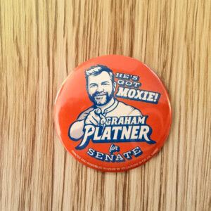 Graham Platner Senate Campaign Button