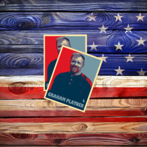 Graham Platner Sticker