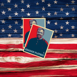 Graham Platner Sticker