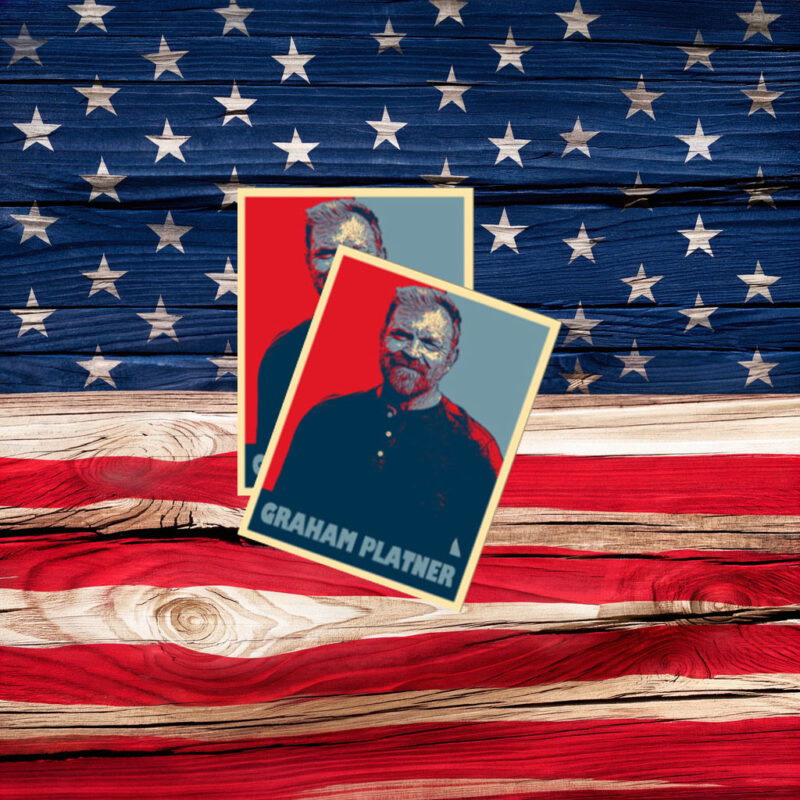 Graham Platner Sticker