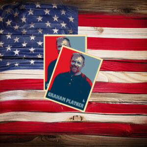 Graham Platner Sticker