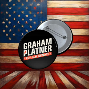 Graham Platner U.S. Senate Logo Button