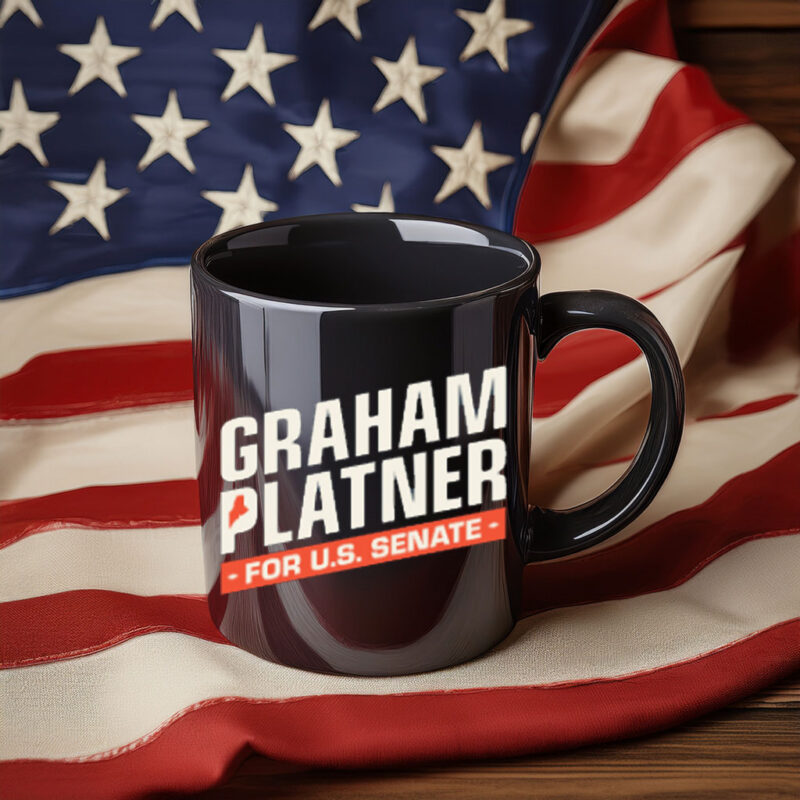 Graham Platner U.S. Senate Logo Mug