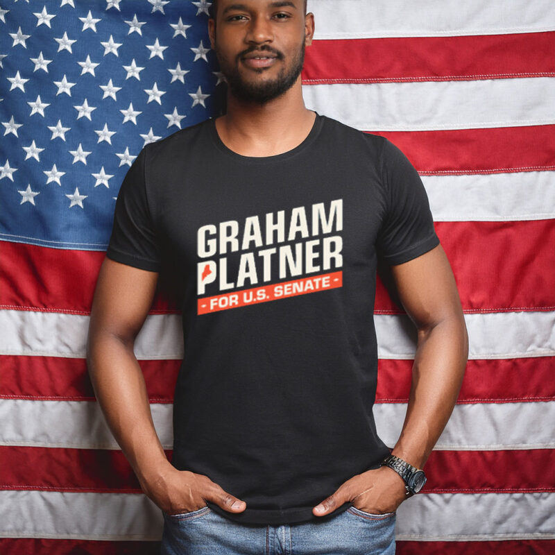 Graham Platner U.S. Senate Logo T-Shirt