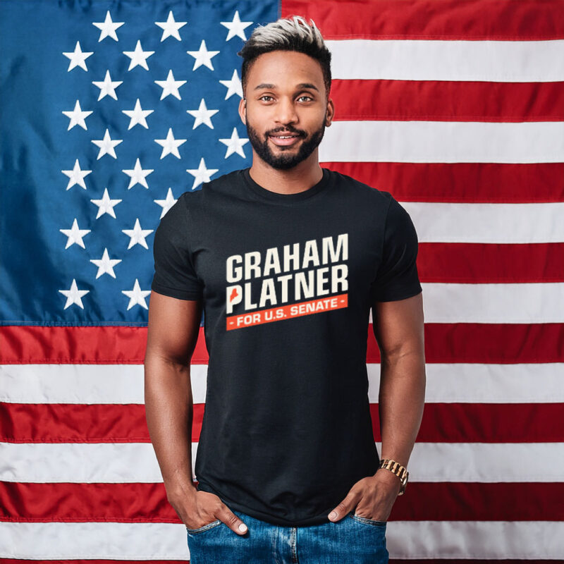 Graham Platner U.S. Senate Logo T-Shirt