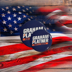 Graham Platner U.S. Senate Maine 2026 Pin