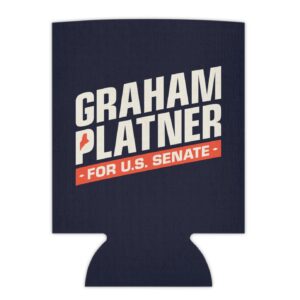Graham Platner for Senate Can Cooler