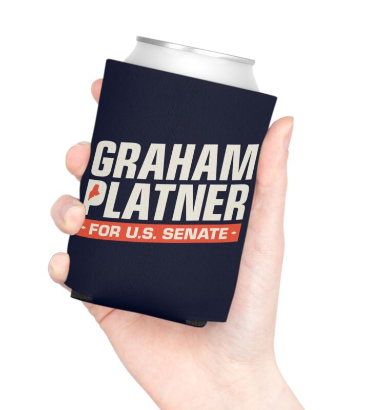 Graham Platner for Senate Can Cooler
