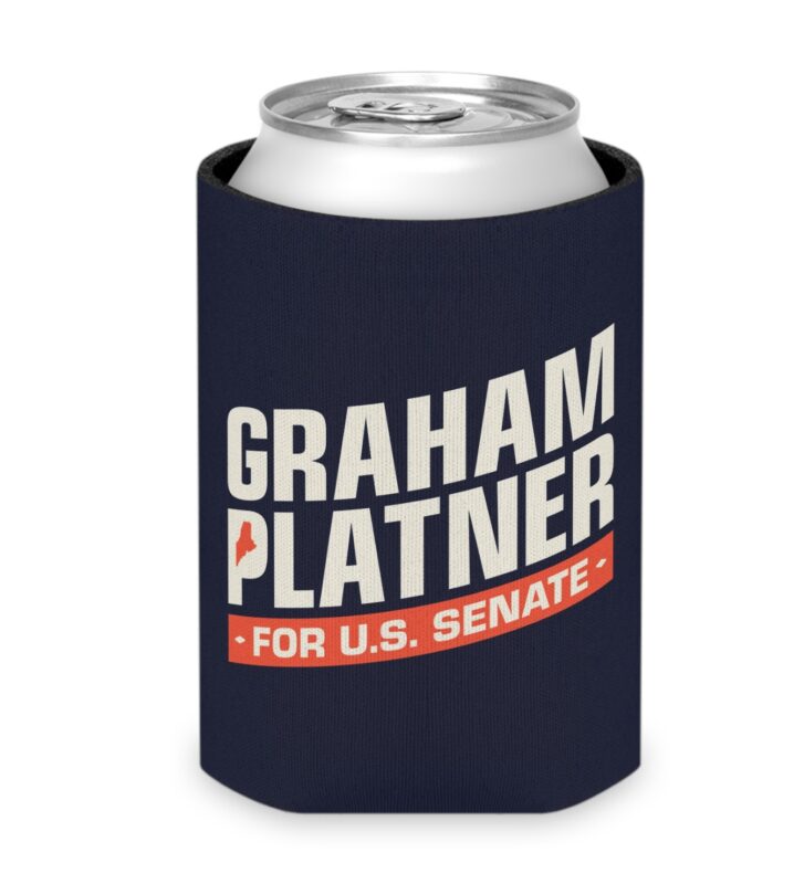 Graham Platner for Senate Can Cooler