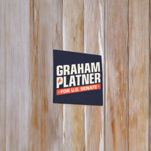 Graham Platner for Senate Car Magnets