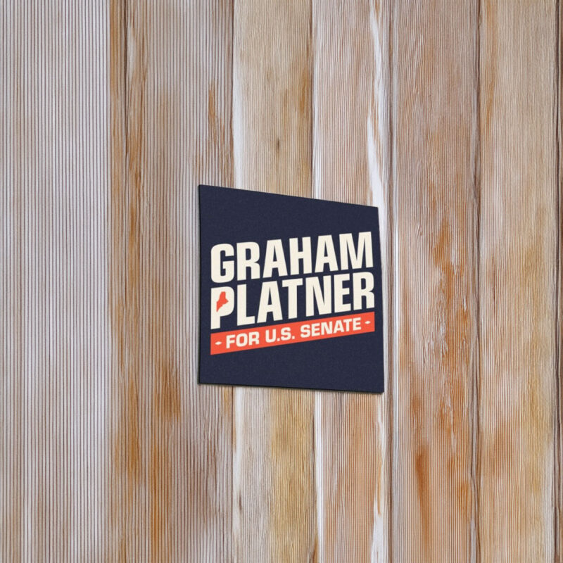 Graham Platner for Senate Car Magnets
