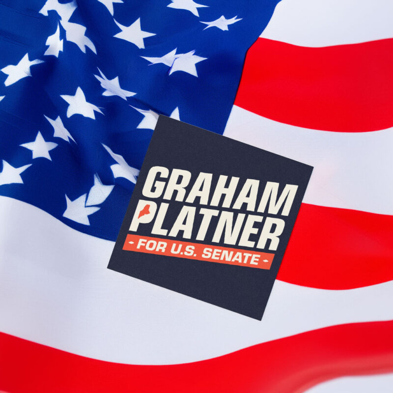 Graham Platner for Senate Car Magnets