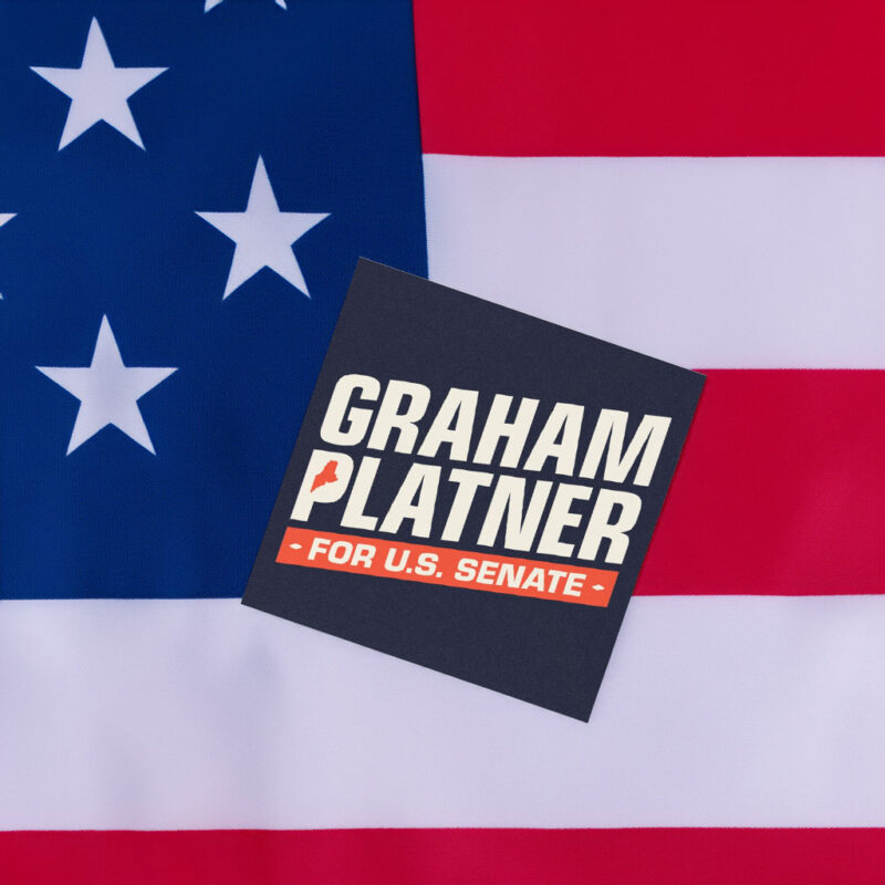 Graham Platner for Senate Car Magnets