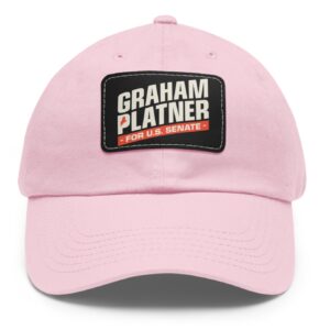 Graham Platner for Senate Dad Hat with Leather Patch