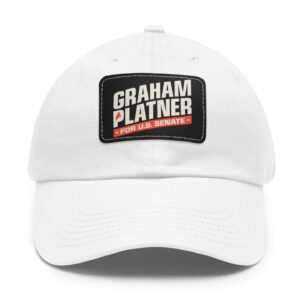 Graham Platner for Senate Dad Hat with Leather Patch