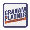 Graham Platner for Senate Embroidered Patches