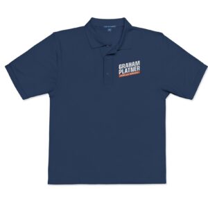 Graham Platner for Senate Embroidered Polo