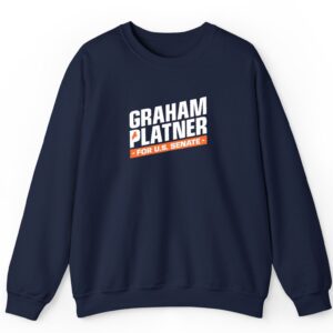 Graham Platner for Senate Embroidered Sweatshirt