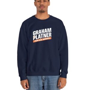 Graham Platner for Senate Embroidered Sweatshirt
