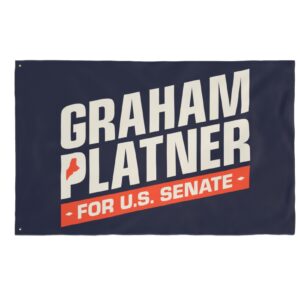Graham Platner for Senate Flag