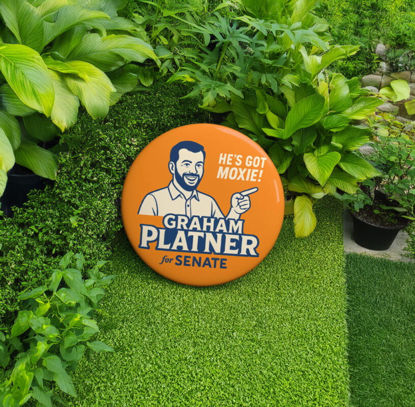 Graham Platner for Senate Pin