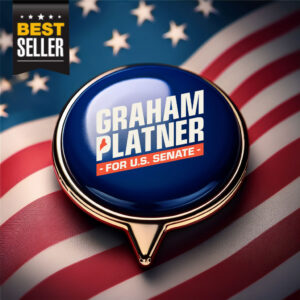 Graham Platner for Senate Pin Button