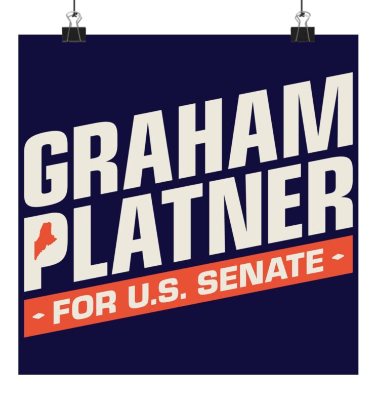 Graham Platner for Senate Posters