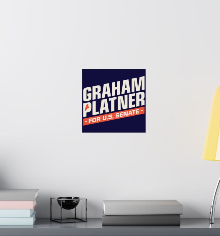Graham Platner for Senate Posters