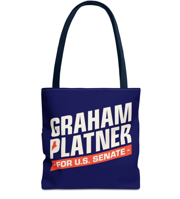 Graham Platner for Senate Tote Bag