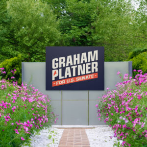 Graham Platner for Senate Yard Sign