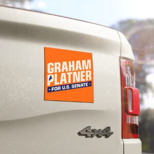 Graham for Maine Car Magnet Sticker