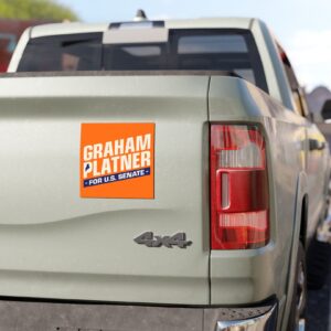 Graham for Maine Car Magnet Sticker