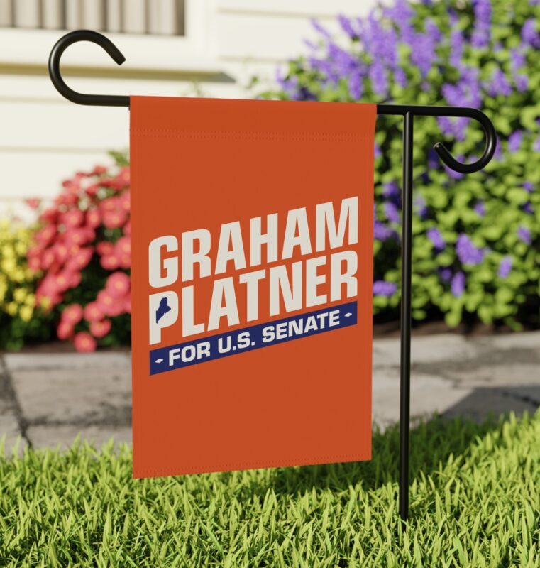 Graham for Maine Flag