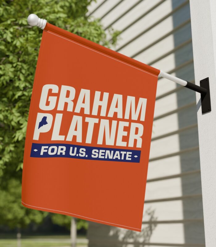 Graham for Maine Flag
