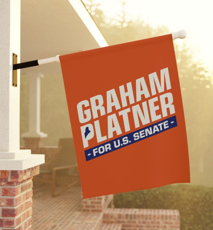 Graham for Maine Flag