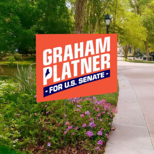 Graham for Maine Yard Sign